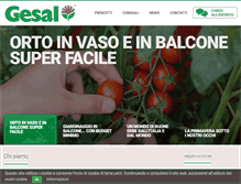 Tablet Screenshot of gesal.it